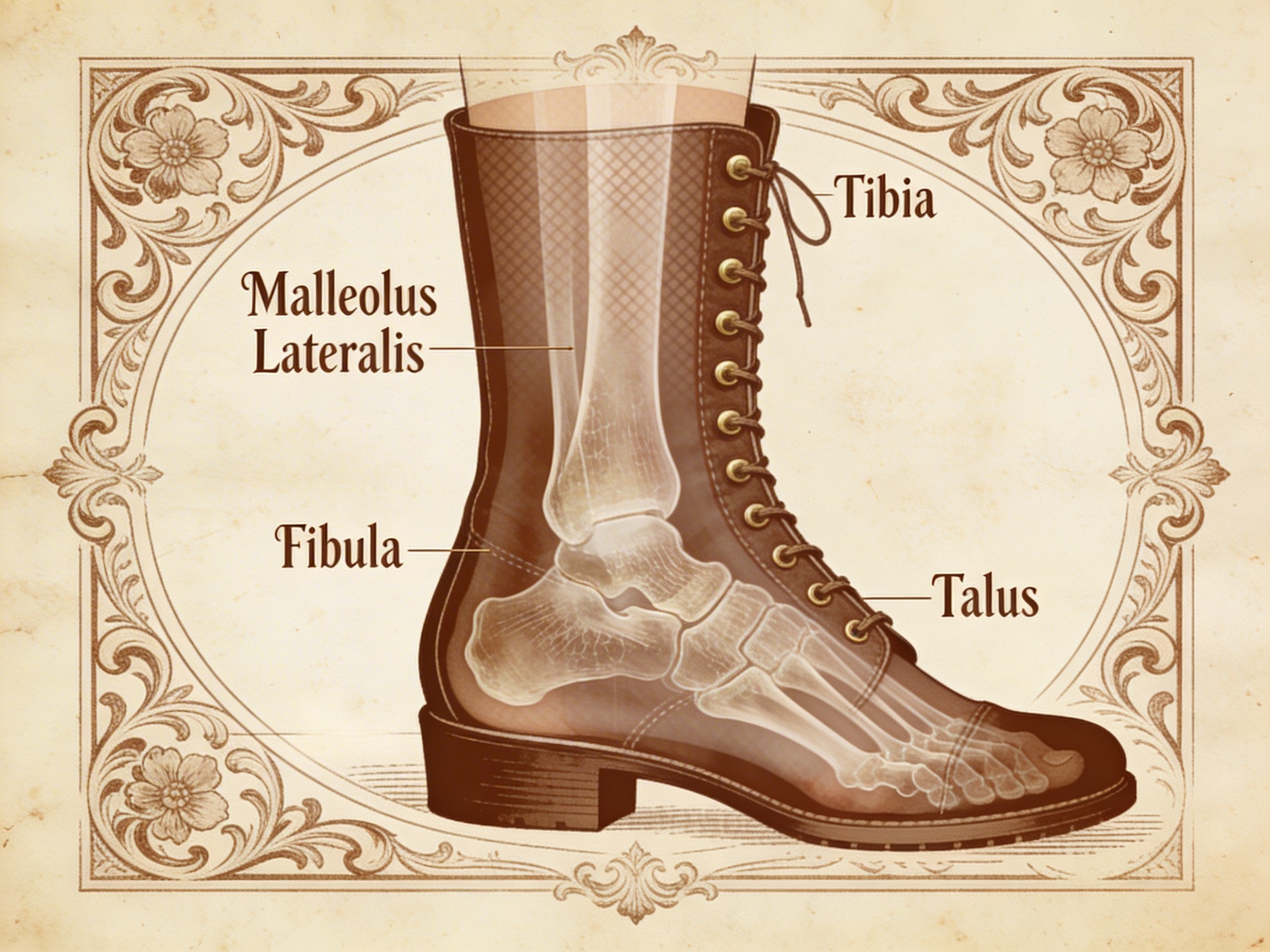 Victorian ankle X-ray